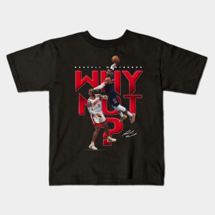 Russell Westbrook Face Palm Kids T-Shirt